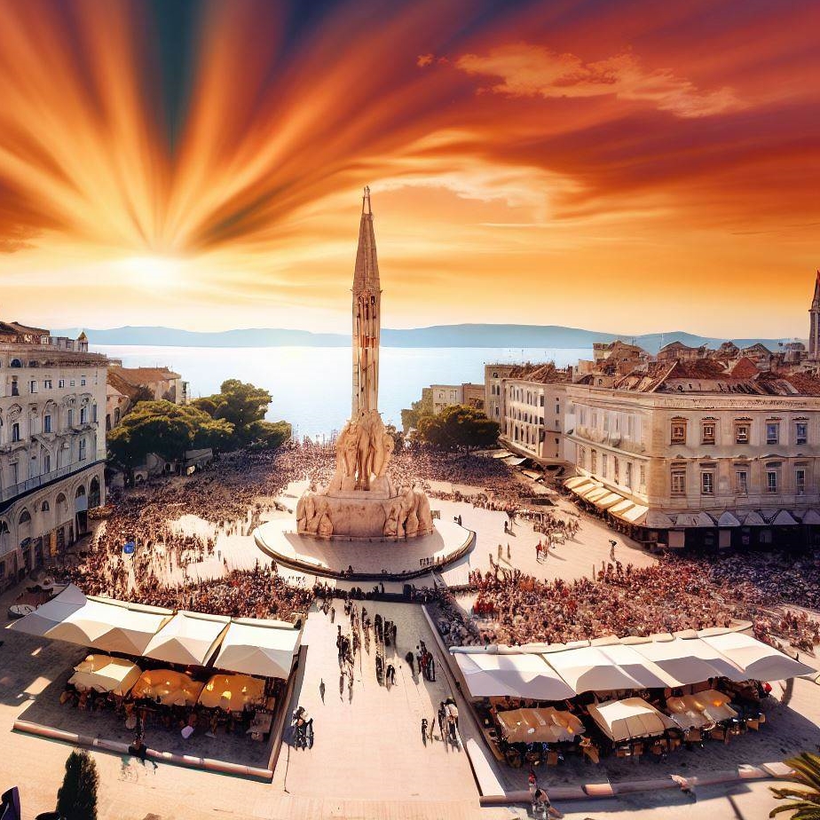 Plac Republiki w Split